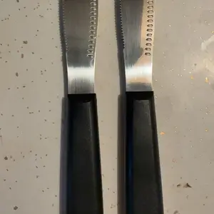 Stainless Steel Butter Knife, Stainless Steel Knives, 1 Count Reusable Butter Knife, Essential Kitchen Gadget Utensils for Cheese, Cold Butter & Jam Spreading, Kitchenware