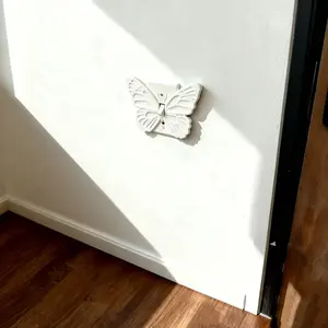3D Butterfly Design Wall Plate Cover, Polished Artistic Decorative Switch Plate, Unique Home Decoration Accessory, Stylish Electrical Outlet Cover
