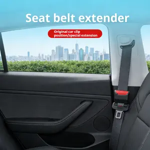 Car Seat Belt Extension Adapter Quick Release Latch Helper for Rear Passengers Heavy Duty ABS Fits Most Vehicles