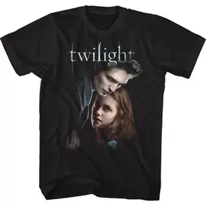 Twilight T Shirt, Ed And Bella Adult Short Sleeve T Shirts, Twilight Movies Graphic Tees Women