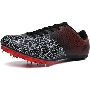Professional Breathable Track Spike Shoes for Men, Perfect for Running, High Jump and Track Field Racing