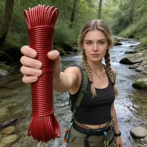 Extended 30m Durable Steel Wire Rope, 4mm Thick Outdoor Anti-Slip Clothesline, Home Use Versatile Rope for Balcony & Outdoors