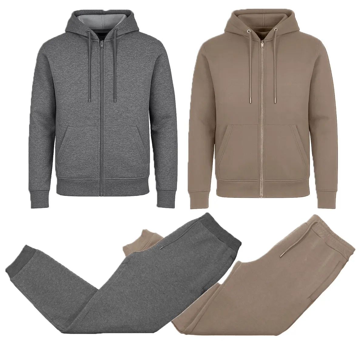 (2 Pack)Charcoal-Brown