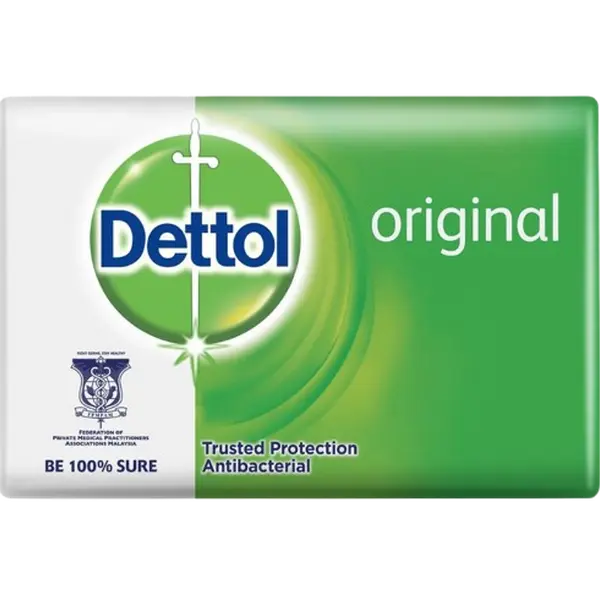 Dettol Original Anti-Bacterial Scented Solid Body Bar Soap (100g) - Body Care Cleansing Bar, Rich Foam, Gentle Enough for Everyday Use, 99.9% Bacteria Killing, Skin-Friendly Bath & Shower Cleanser, Multiple Variation Multi-Pack (1,2,5,6,12,24 Counts)