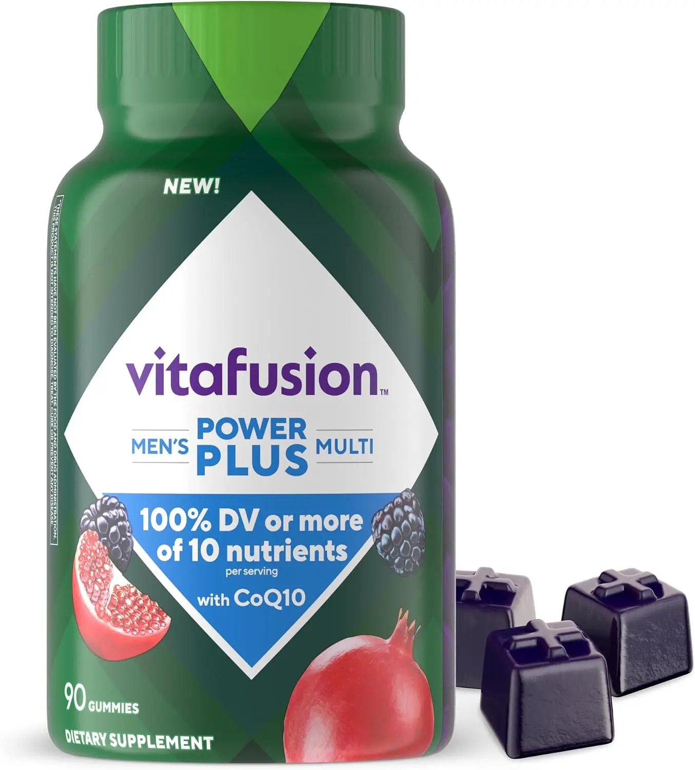 Vitafusion Power Plus Men's Multivitamin Gummies | 90 Gummy Vitamins