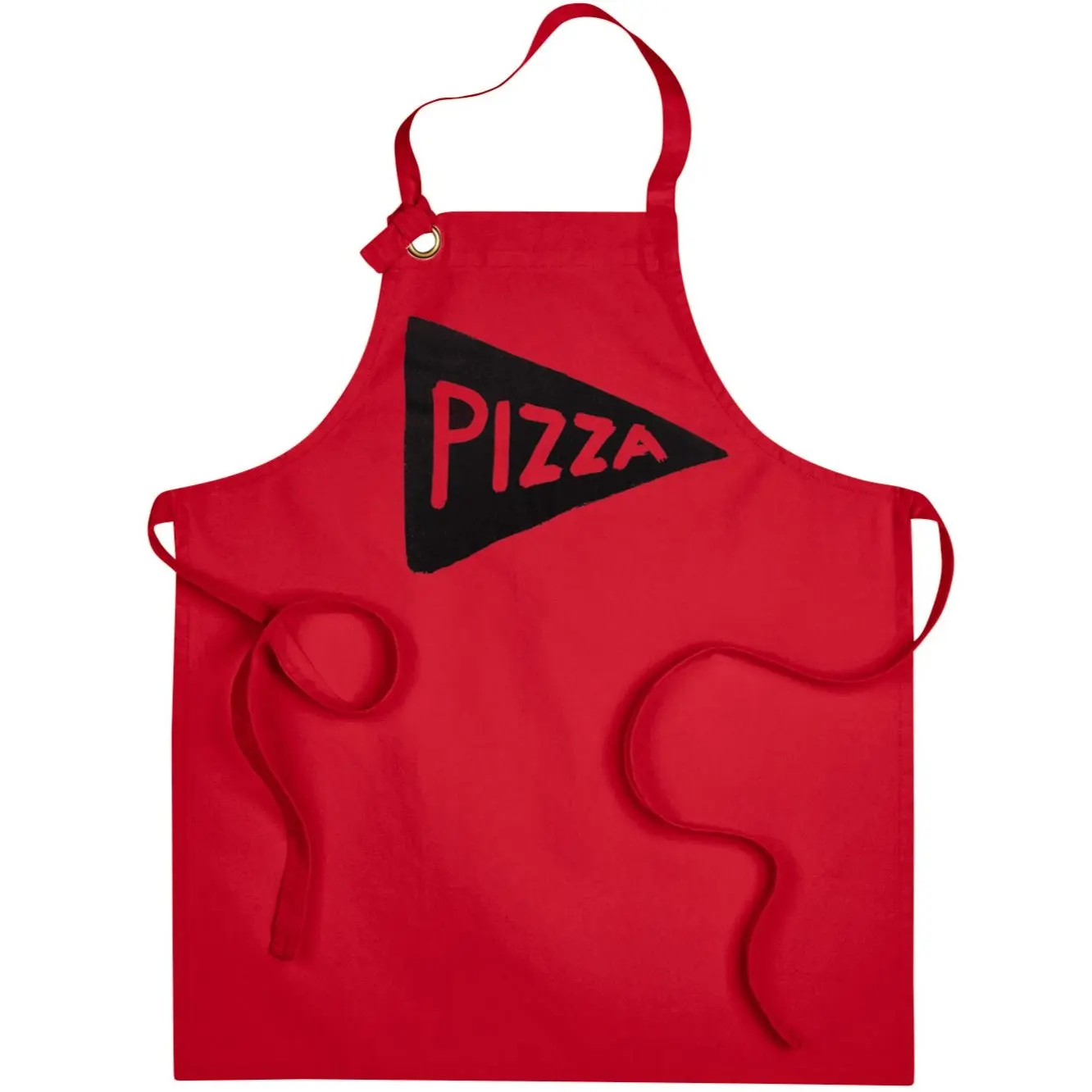 Pizza Slice Cotton Canvas Apron