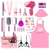 deAO Beauty Salon Set Pretend Play Stylist Hair Cutting Kit Toys #sohochic