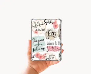 Welcome To The Show Kindle E-Reader Case Insert Laminated Card Stock for Device Decoration with Fun Graphics and Personal Touch Fits Inside Clear E-Reader Case