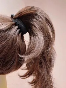 2 Piece Anti-Slip Banana Hair Clips, Elegant Vintage Style, Versatile Twist Ponytail Holders, Suitable for Daily, Commuting, Washing Face, Makeup