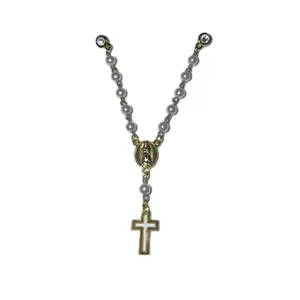 Virgencita Rosary Style Chain Hat Pin