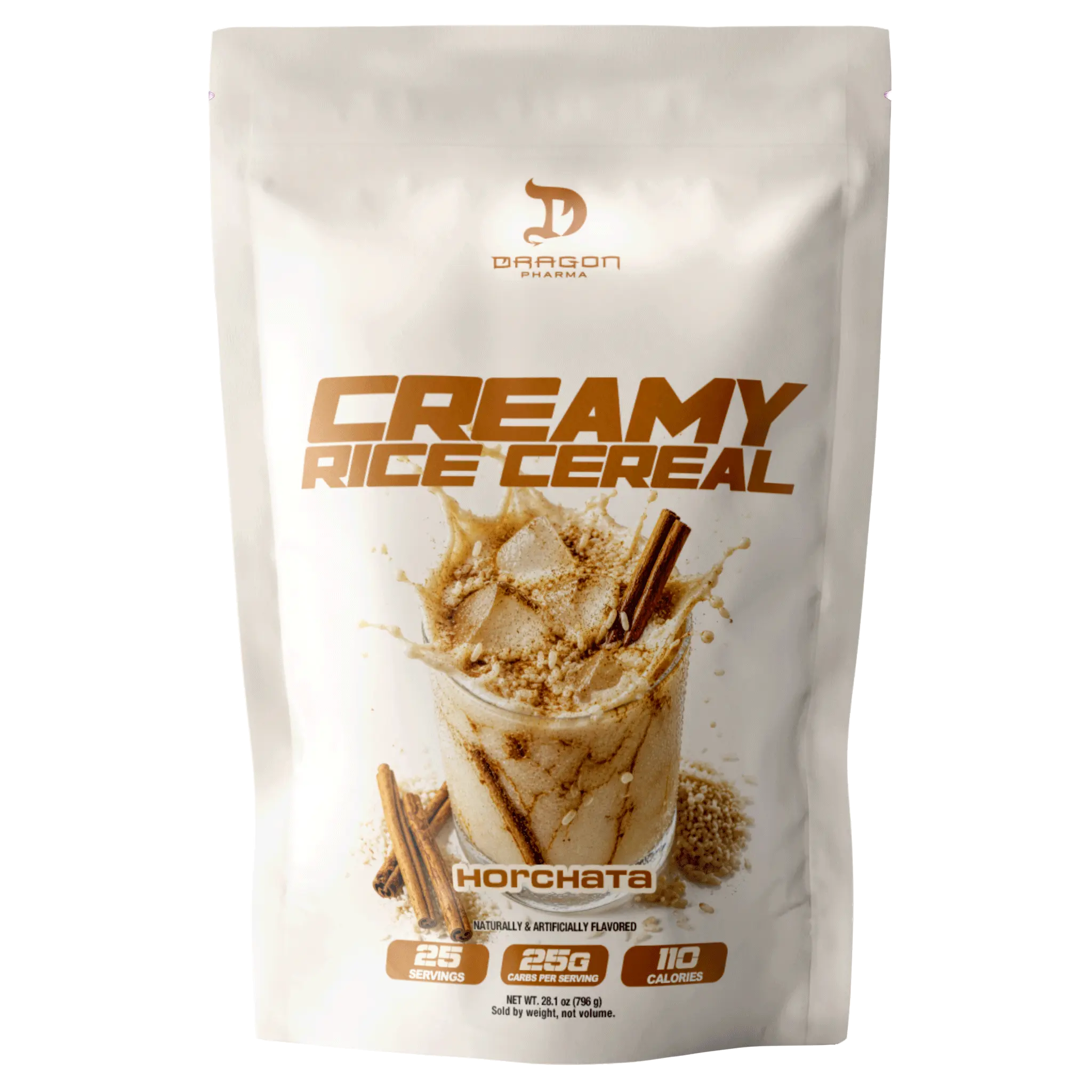 Dragon Pharma Creamy Rice Cereal - 25g Carbohydrates per Serving from Premium Rice Flour