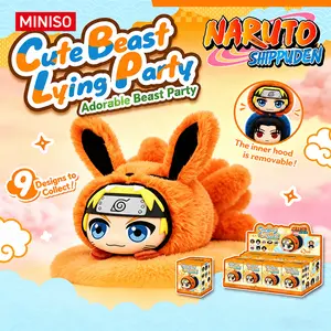 Naruto Shippuden Cute Beast Lying Party Series Plush Doll Cute Beast Lying Party Series Unique cartoon design portable and adorable for display collection and fan gift
