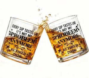 Retirement Gifts for Men 2026 - Retirement Beer Glass, Funny Beer Glass Unique Gift For Dad, Grandpa, Friends, Family