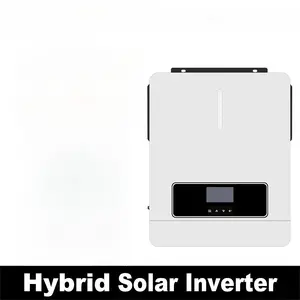 PowMr 3600W Hybrid Solar Inverter24V DC to 110V AC Pure Sine Wave With120A MPPT Charge