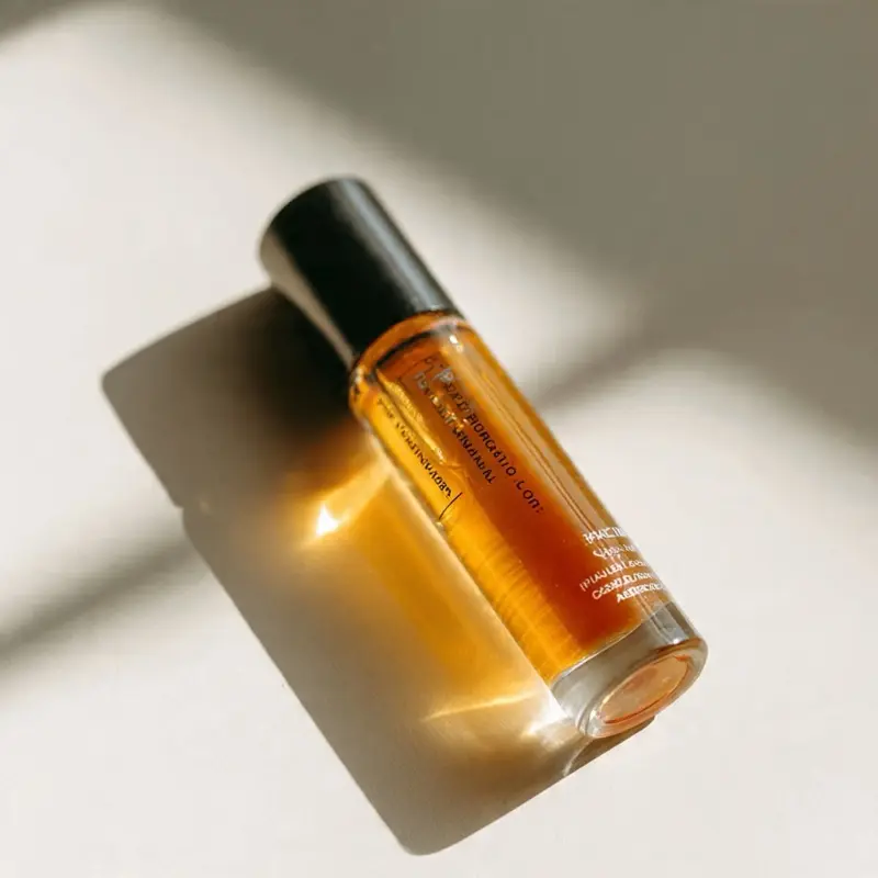 Patchouli Pure Body Oil for Skin -  Roll-On Bottle with Black Cap - Natural Aromatherapy Oil for Skin Care High Quality Cosmetic Soothing Essential