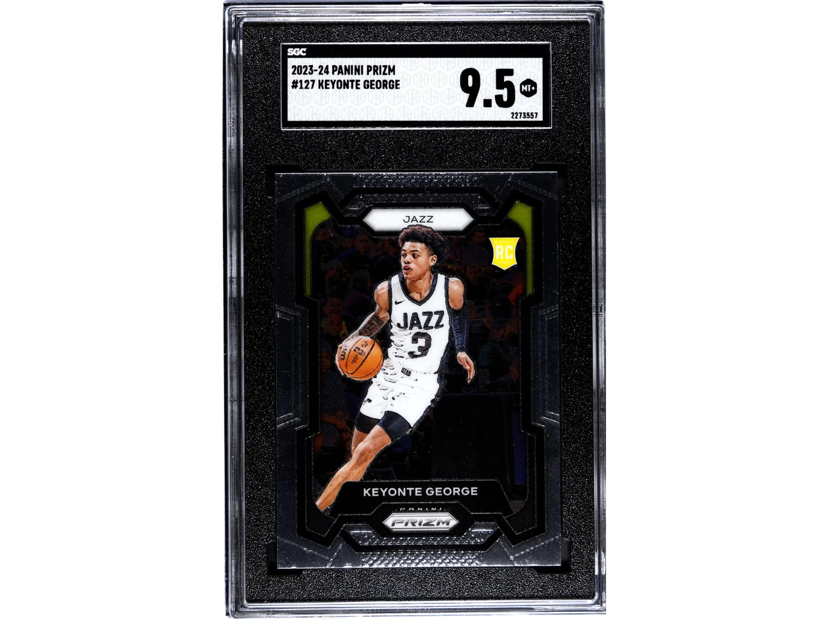 2023-24 Panini Prizm #127 Keyonte George SGC 9.5
