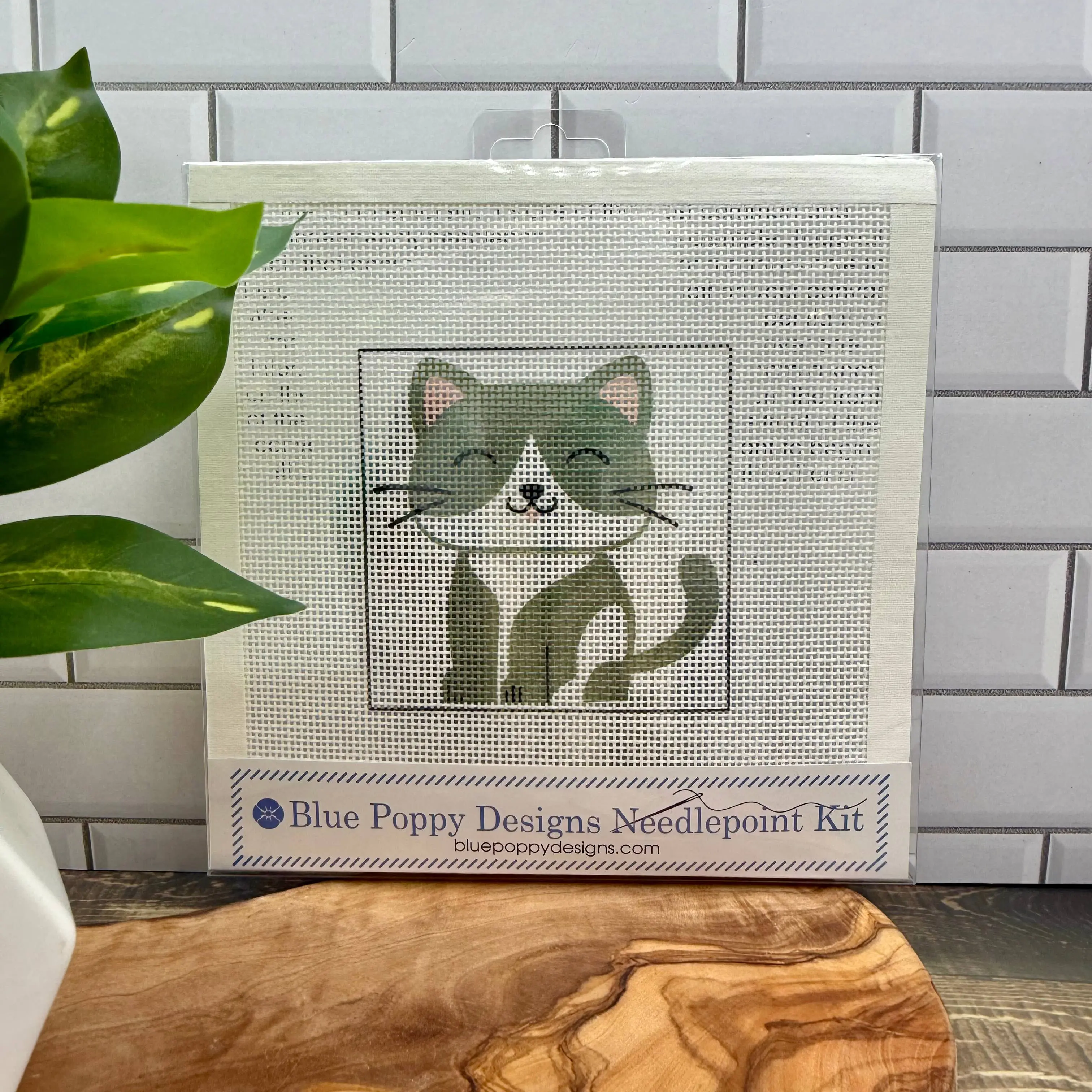 Cat Needlepoint Design