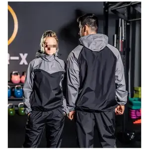 2025 Unisex Sauna Suit Sportswear     Jacket And Pants Fitness Clothes(Sheets)