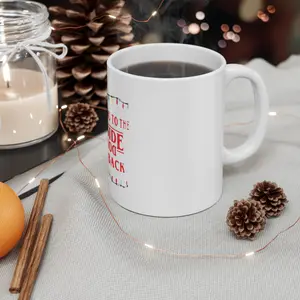 I Love You to the Upside Down and Back Mug | Stranger Things Christmas Lights