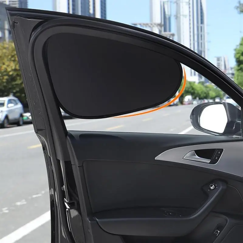 Magnetic Side Window Sun Shade, Reusable Washable Sun Shade for Most Cars, Vehicle Sunshade Cover, Car Window Shades, Car Exterior Accessories, Sunshade for Car Outside