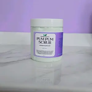 Lemongrass Pum Pum Scrub for Ingrown Hair Removal and Yoni Scrub