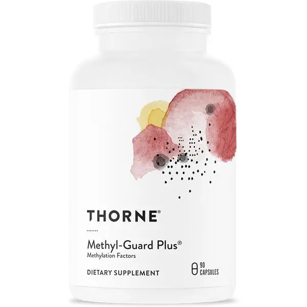 THORNE - Methyl-Guard Plus - Active Folate (5-MTHF) with Vitamins B2, B6 & B12 - Supports Methylation & Healthy Level of Homocysteine* - Gluten, Dairy & Soy-Free - 30 Servings