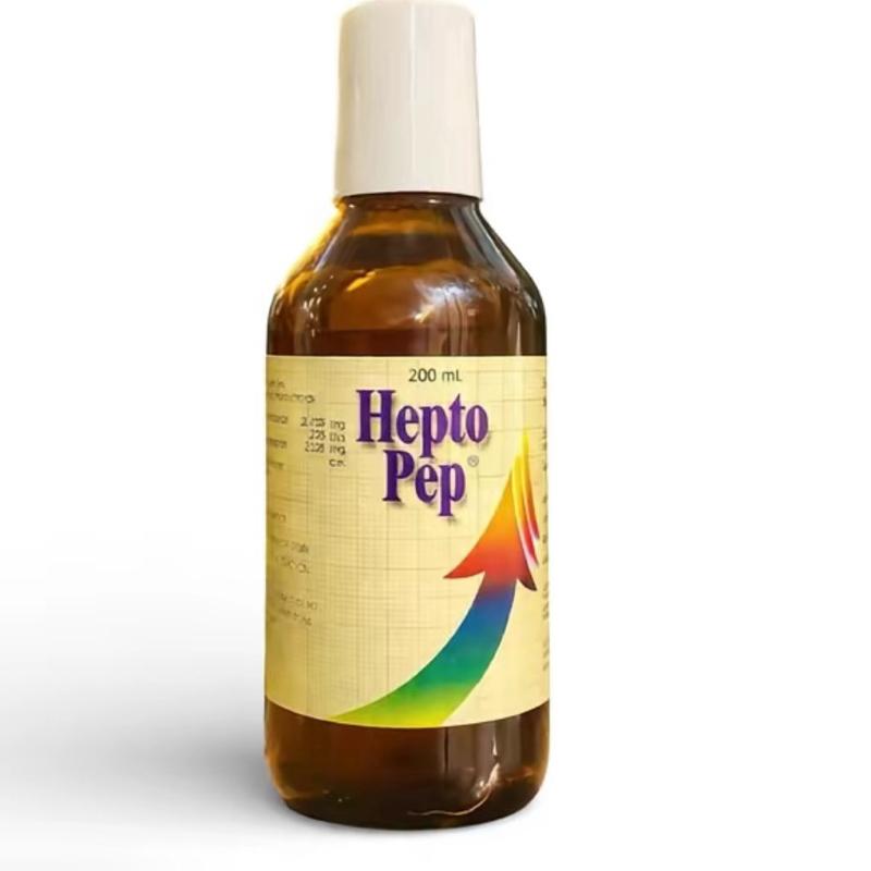 Hepto Pep Multivitamin Supplement 200ml for Support and Health Dietary