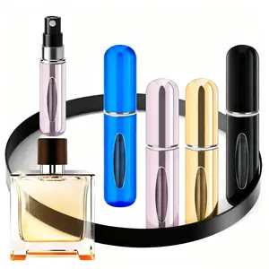 Refillable Perfume Portable Atomizer Bottle Refillable Perfume Spray, Travel Perfume (5ml, 4 Pack)