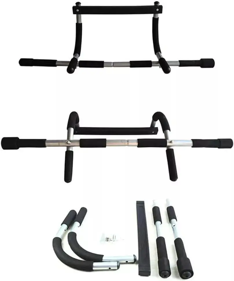 SPORTIC Upgraded Doorway Pull-Up Bar - 330 lbs Max Capacity, Portable Upper Body Strength Training Fitness Equipment