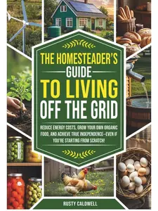 The Homesteader’s Guide to Living Off the Grid: Reduce Energy Costs, Grow Your Own Organic Food, and Achieve True Independence — Even If You’re Starting from Scratch! Paperback