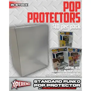 Xperience Autographs Funko Pop! Soft Protector - Pack of 10