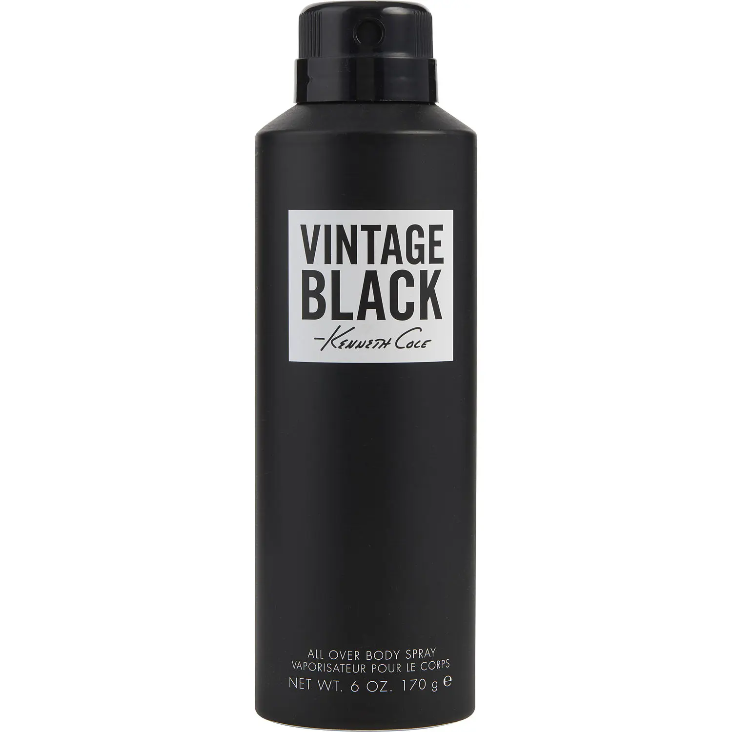 Vintage Black By Kenneth Cole Body Spray For Men Vintage Black By Kenneth Cole Body Spray For Men