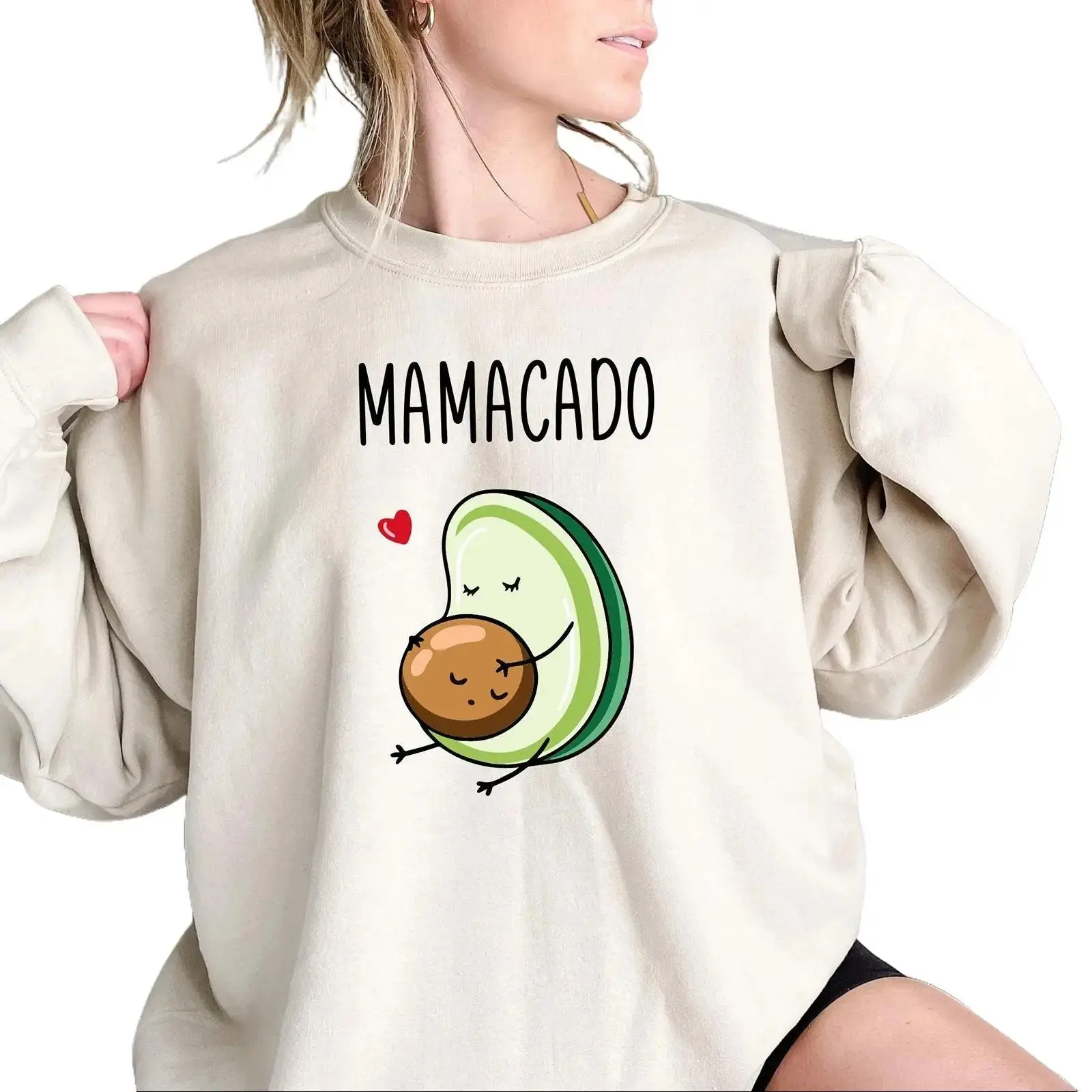 Mamacado Sweatshirt Hoodie, Baby Announcement Shirt, New Mom Gift, Pregnancy Reveal Tshirt, Maternity Shirts, Baby Shower Gifts