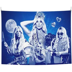 Megan Music Moroney Tapestry Wall Hanging College Dorm Wall Art Flag Party Decoration Banner Background Home Decorations Bedroom And Living Room Decorone