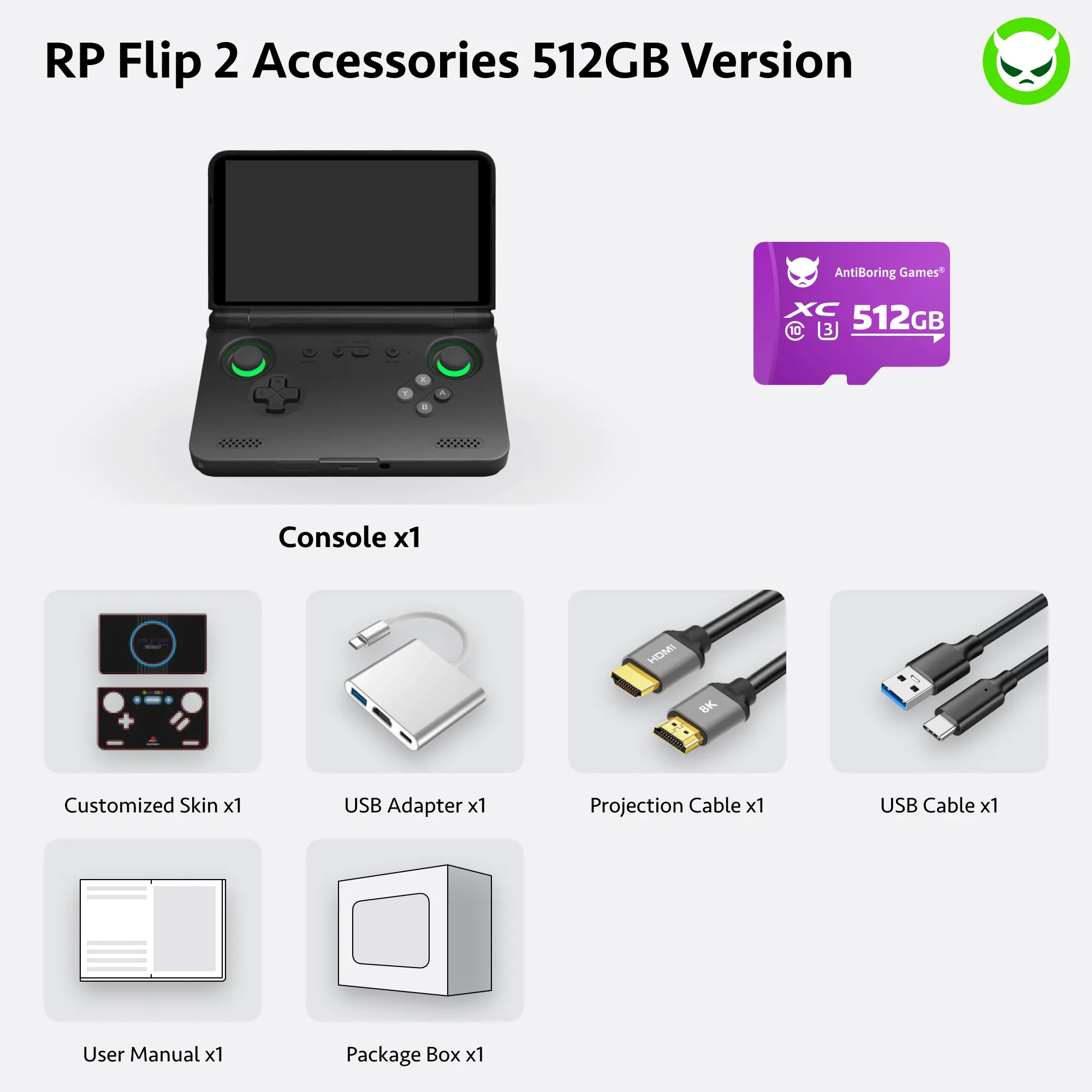 Retroid Pocket Flip 2【Ready to Use】Handheld Console SD865【Buy 1 Retroid Pocket Flip 2【Ready to Use】Handheld Console SD865【Buy 1