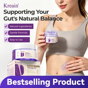 Kreain Nature Herbal Massage Gel, Comfortable to Use, Lightweight & Portable