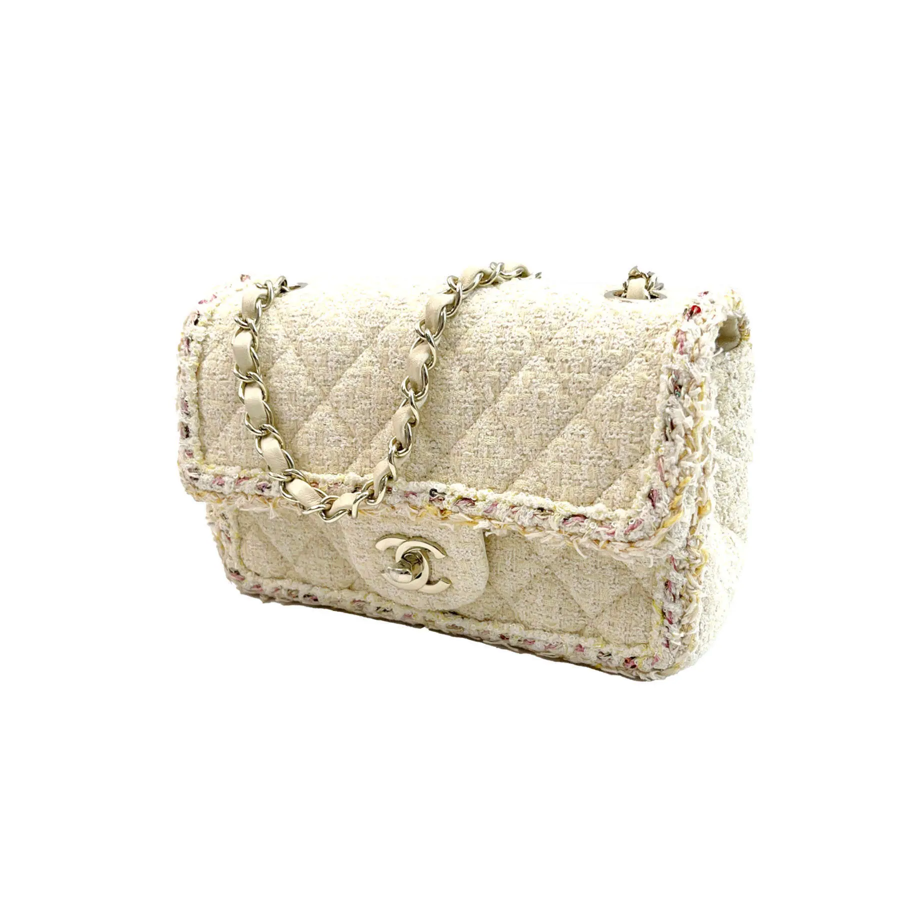 Pre-owned CHANEL Canvas Shoulder bags Mini Classic Handbag Flap JZ00339 Yongzhen