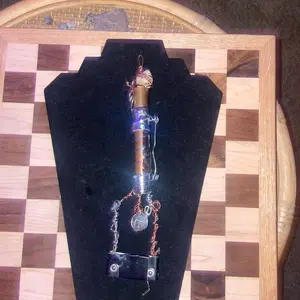 ATLANTEAN EMF COPPER AND ZINC MINI STAFF  WITH AN EMF FREQUENCY UPGRADE ATTACHMENT, Mini tens unit not included