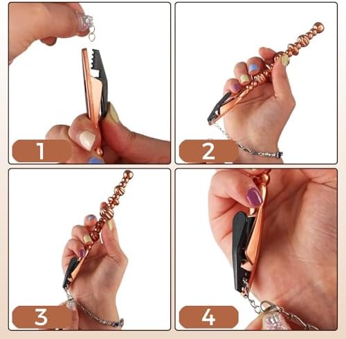 1PC Bracelet Helper Tool for Women, Easy Jewelry Fastening Aid for Bracelets, Necklaces, Watches & Zippers 1PC Bracelet Helper Tool for Women, Easy Jewelry Fastening Aid for Bracelets, Necklaces, Watches & Zippers