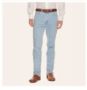 W..rangler Men's 936AFGH1 Cowboy Cut Bleach Slim Fit Active Flex Jeans