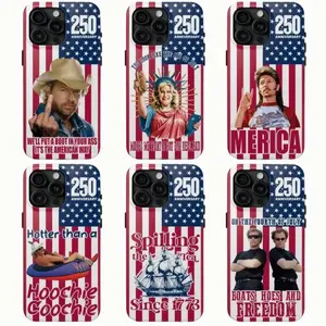 USA Flag 4th Of July 250 Year Anniversary Collection  Compatible with iPhone 11, 12, 13, 14, 15, 16, 17 & more – check our available sizes
