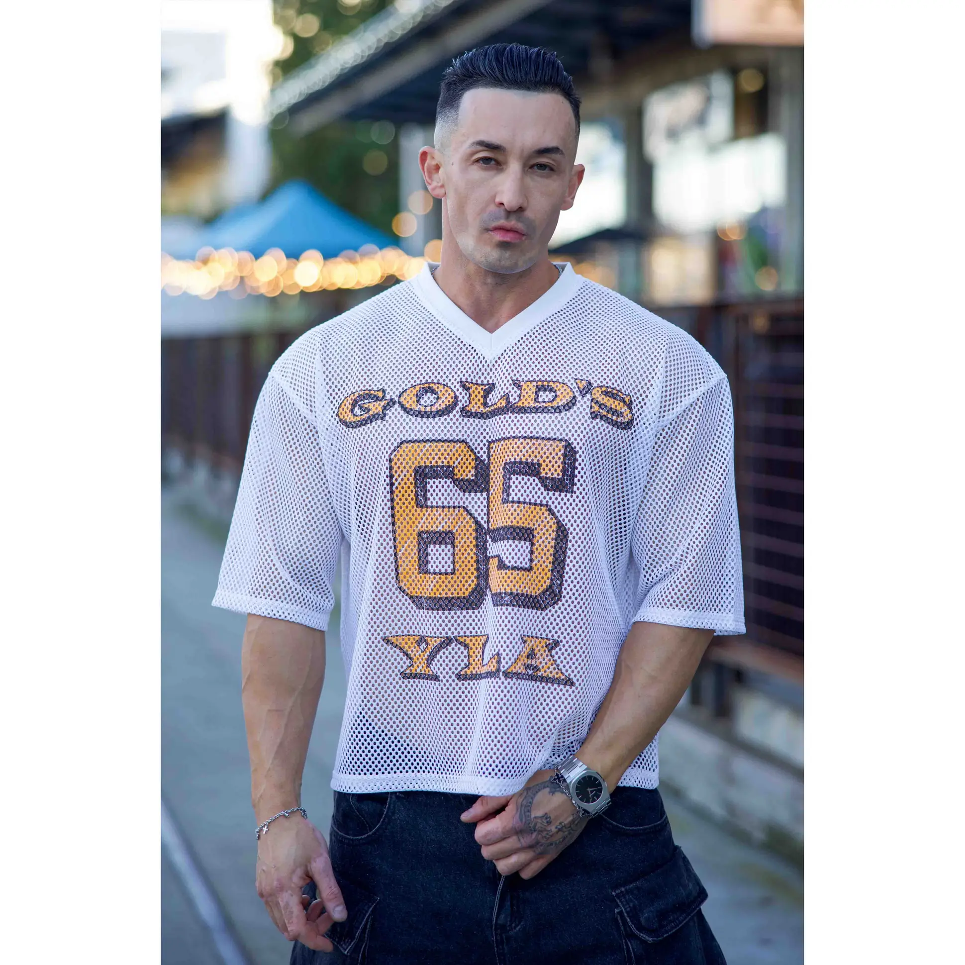 4078 - Golds Gym Jersey