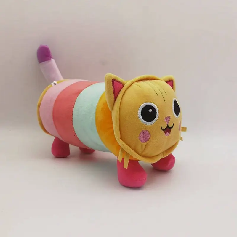 Gabby’s Dollhouse Purple Cat‑Car Plush Toy, Cute Stuffed Vehicle Doll