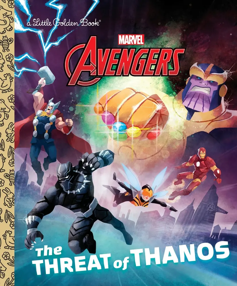 USED Book - The Threat of Thanos (Marvel Avengers) by Kaplan, Arie (Hardcover) - english