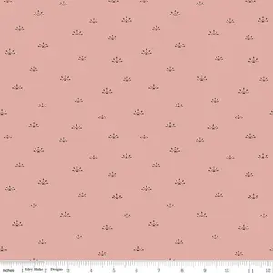 Fabric Riley Blake Dusty Rose Woodblock Winged Medley by the Quarter Yard C15915-DUSTYROSE