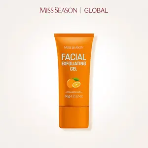 Facial Exfoliating Gel, Deep Cleansing Facial Gel, Containing Glycerin And Citrus Extracts, with Plant Ingredients