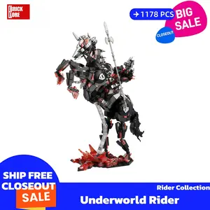 [BrickLORE](SHIP FREE) Underworld Rider Rider Collection Closeout Sale 1178pcs Gift Bricks Toys