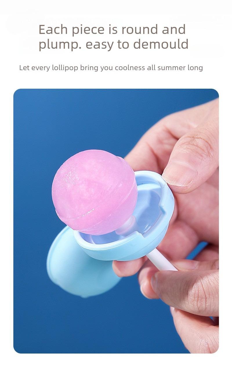 4PCS DIY Creative Popsicle/Ice Cream Mold for Home Use — Food Grade, Easy to Release