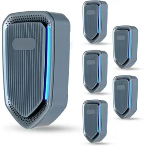 6 count Negative  Air Purifier, Silent air purifier plug in wall,Portable Air  Generator, Absorbing  and Dust&pollen,Purifying Air Ionizers for  Bedroom, Study, Kitchen and Living Room