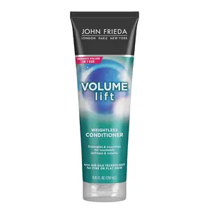 John Frieda Volume Lift Weightless Conditioner for Fine, Flat Hair. Detangles, nourishes to achieve softness and touchable volume for natural fullness,  while maintaining the care of your hair, 8.45 ounces